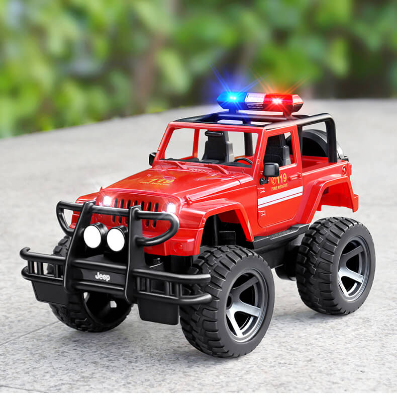 double eagle双鹰 遥控jeep警务/消防车 随机发货 | 玩具反斗城中国